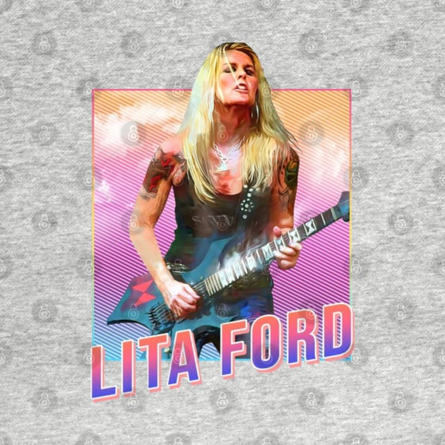 Lita ford//retro for fans by DetikWaktu